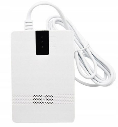 Gassensor Ikonka KX5774 mit akustischem Alarm, weiß