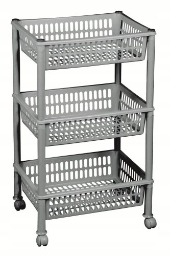  Plast Team Jumbo Eco Badezimmerregal 29 x 39,4 x 68,5 cm grau