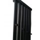Dragon 1080 W Wasserbadheizkörper 570 x 1600 mm weiß, schwarz, grau