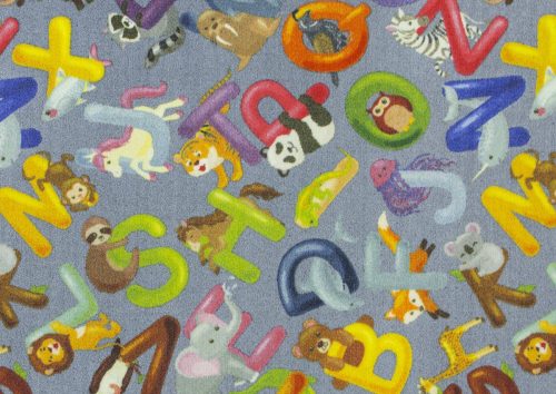 Teppiche ALFABET Flachgewebeteppich 200 x 250 cm