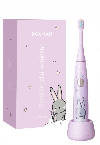  Roaman K7 Schallzahnbürste für Kinder, rosa
