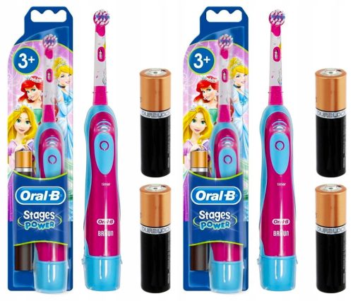  2 Oral B Zahnbürsten für Prinzessinnenkinder