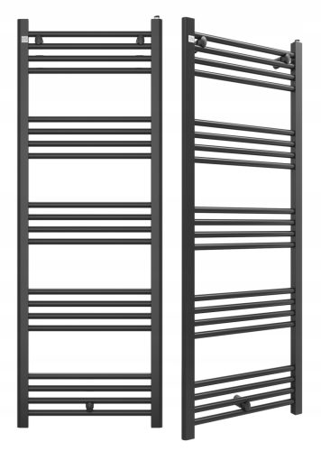 Granitan-Wasserbadheizkörper 609 W 500 x 1400 mm schwarz