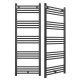 Granitan-Wasserbadheizkörper 609 W 500 x 1400 mm schwarz