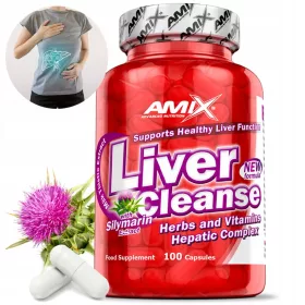   Amix Liver Cleanse Kapseln: Leberunterstützung und Detox, Natürliche Inhaltsstoffe