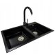 Casabe World SOFI Zweibeckenspüle – MERCURY CW Granit