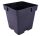  Blumentopf Edoniczki.pl 18 cm x 18 x 18 cm Durchmesser 18 cm Kunststoff schwarz