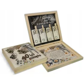  GESCHENKWUNSCHBOX ZUM 40. GEBURTSTAG