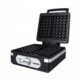  RAVEN EG004BX Waffeleisen 1400 W schwarz