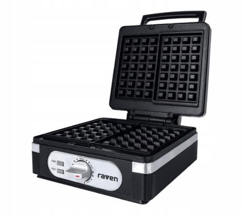  RAVEN EG004BX Waffeleisen 1400 W schwarz