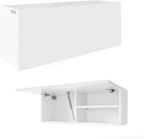  Hängender Badezimmerschrank 80 cm, mattweiß