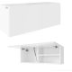  Hängender Badezimmerschrank 80 cm, mattweiß