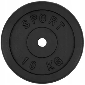  Gusseisenplatte 10 kg, Tragkraft Gusseisenscheibe 28 mm