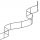 ZET STEEL DISTANCE 200 mm x 1,2 m, Packung mit 25 Bewehrungen