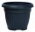  Prosperplast-Blumentopf, 35 cm x 35 x 27 cm, Durchmesser 35 cm, Kunststoff in den Farben Grau und Silber