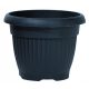  Prosperplast-Blumentopf, 35 cm x 35 x 27 cm, Durchmesser 35 cm, Kunststoff in den Farben Grau und Silber