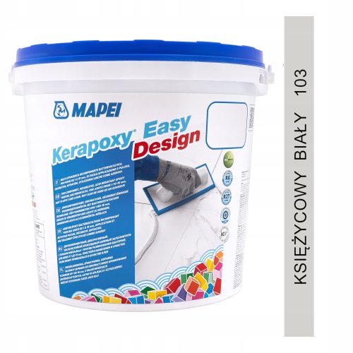 Mapei White 103 Epoxidmörtel Mondweiß 3 kg