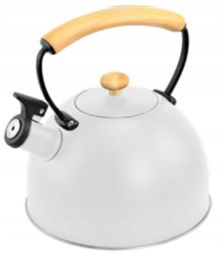  Cook Line traditioneller Stahlkessel 2,5 l, weiß