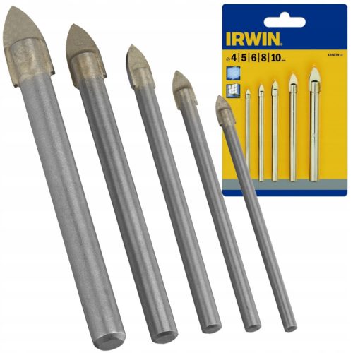  Irwin 10507912 Glasbohrer-Set 5-tlg.