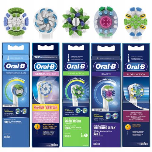  5x ORAL-B CROSS SENSI 3D PRÄZISIONS-ZAHNSEIDESPITZEN