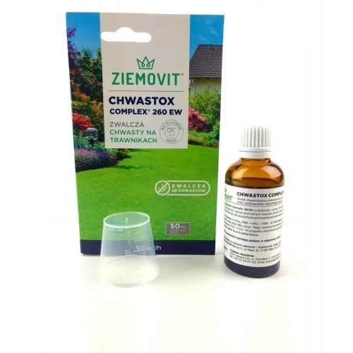 Chwastox Complex 260 EW - Selektiver Herbizid für Rasenflächen - 50 ml
