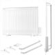 Elektrischer Ölradiator 700 W PL ELPE 60x90cm weißes Panel