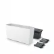  Prosperplast Blumentopf 77 cm x 23,5 x 40,6 cm Durchmesser 23,5 cm Kunststoff weiß