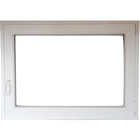 PVC-Fenster 80 x 60 / 800 x 600 mm RU weiß