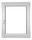 PVC-Fenster 90 x 120 / 900 x 1200 RU weiß