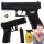 Metallkugelpistole Glock C7 Free Ball Grün Imitationswaffe