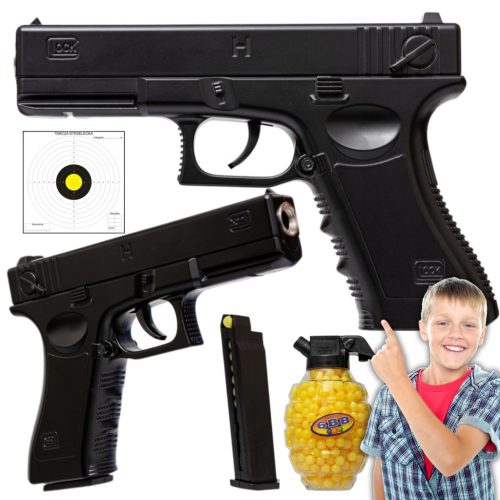 Metallkugelpistole Glock C7 Free Ball Grün Imitationswaffe