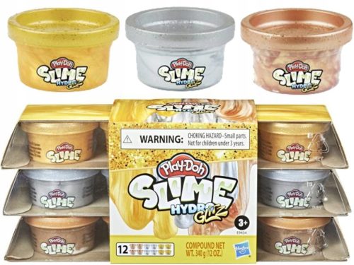  PLAY-DOH SCHLEIM METALLISCHER SCHLEIM 12 STK. E9434