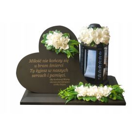  Herzkerzenständer 36 x 24 x 25 cm