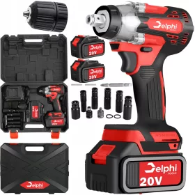  Akku-Schlagschrauber für RÄDER 20V 1/2'' 2xAKU