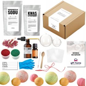  Ein großes Set zur Herstellung von Badebomben