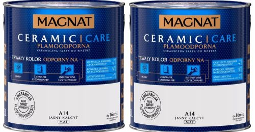 Magnat Keramik-Wandfarbe 2,5 l Calcit hell A14 matt