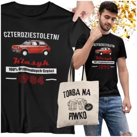   GESCHENK 18-99 GEBURTSTAG GUY PERSONALISIERTES T-Shirt CARS PRL TASCHE