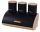 Brotkasten Eurokitchen CARPI-Set, schwarzer Bambus