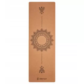  Sayoga Cork Mandala Yogamatte