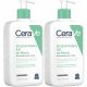 2x CeraVe Reinigendes Waschgel mit Dermatologischer Formel, 473ml