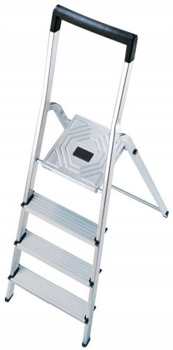 Drabina Hailo 2,59 m Aluminium wiegt 150 kg