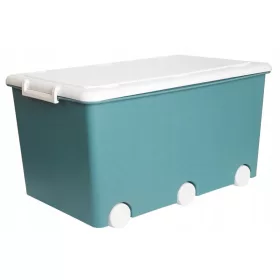  Spielzeugbehälter, Truhe, Kiste, Räder, TEGA