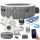 Whirlpool, Garten-Whirlpool Intex runder aufblasbarer Hydromassage-Pool 1098 l