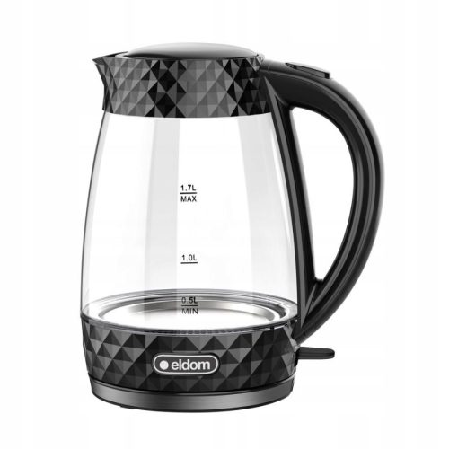  Eldom C480C Wasserkocher 2200 W 1,7 l schwarz