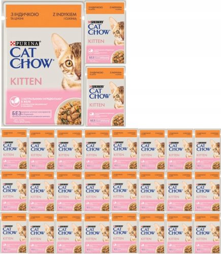  PURINA CAT CHOW Kätzchen mit Truthahn und Zucchini 26x85g