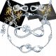  Armband Halskette Ohrringe Set 925 Silber