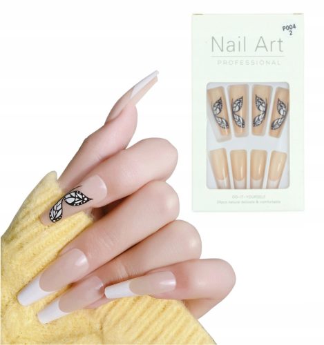  Künstliche Nägel Ballerina-Nagelspitzen P004-2