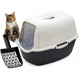  GROSSE KATZENSTRÖLTE MIT FILTER UND streuschaufel