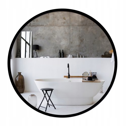 Badezimmerspiegel SkyMel Wandspiegel, Kreis, 700 x 700 mm
