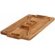 Schneidebretter Schneidebretttablett Holz 1 Stk.